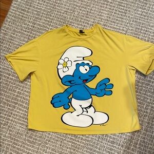 Women’s Oversized Smurfs T-Shirt